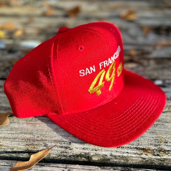 NEW Vintage NFL San Francisco 49’ers Wool Blend SnapBack Adjustable Hat - Picture 4 of 8